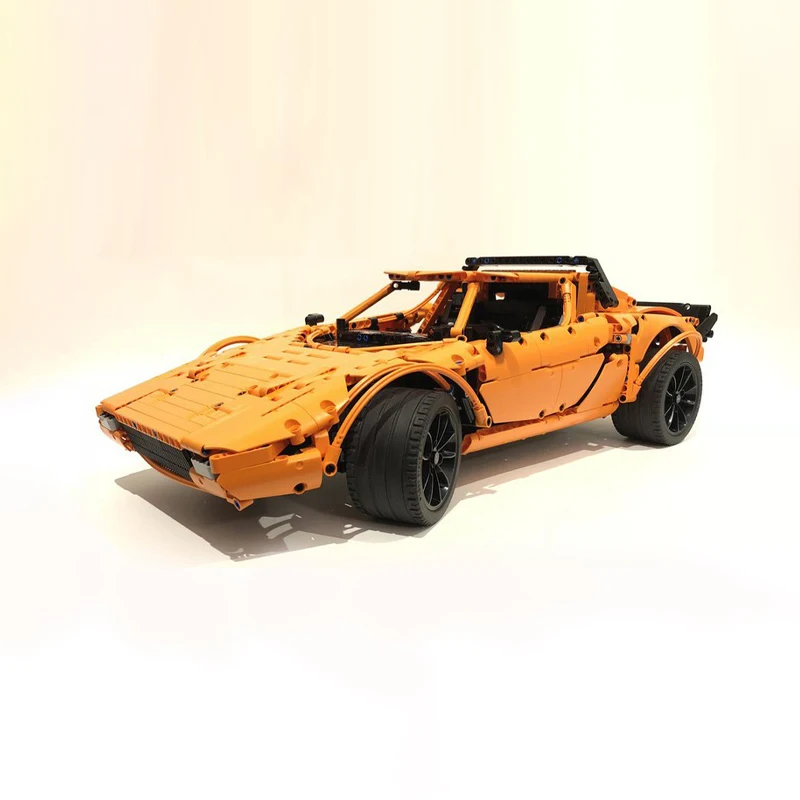 Фото 2197 деталей MOC Lanciased Stratos Stradale HF: Техническая модель, конструктор, игрушка, идея для рождественского подарка, кирпичики для детей №3