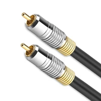 rca to rca cable hifi digital av audio coaxial cable for camera borne power amplifier vcd dvd vcr subwoofer cables 1m 1 8m 3m 5m