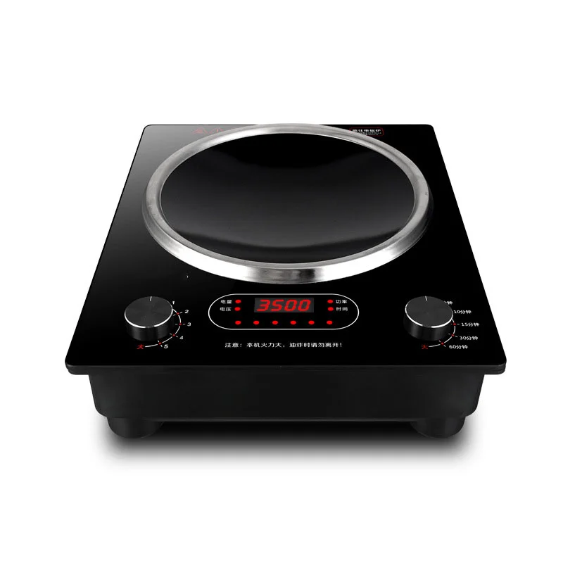 

Настольная/Встроенная индукционная плита двойного назначения, 3500 Вт, высокомощная индукционная плита, электрическая керамическая плита