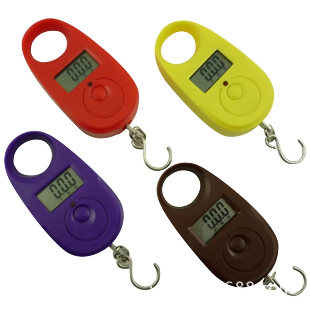 

25kg 5g portable super mini electronic hook scale LCD Digital Display Hanging Hook Scale Fishing Travel Kitchen weighing tool