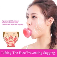 facial massager face masseter trainer silicone face lifting tightening nasolabial folds removal shaping slimming tool for health
