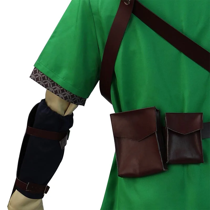 Игровой костюм Zeld Link для косплея ролевая игра Униформа парик карнавал на