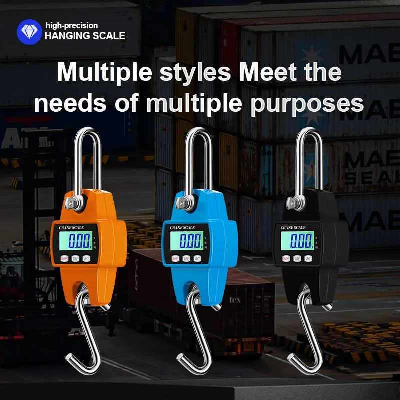 Весы подвесные цифровые из литая алюминия 300 кг