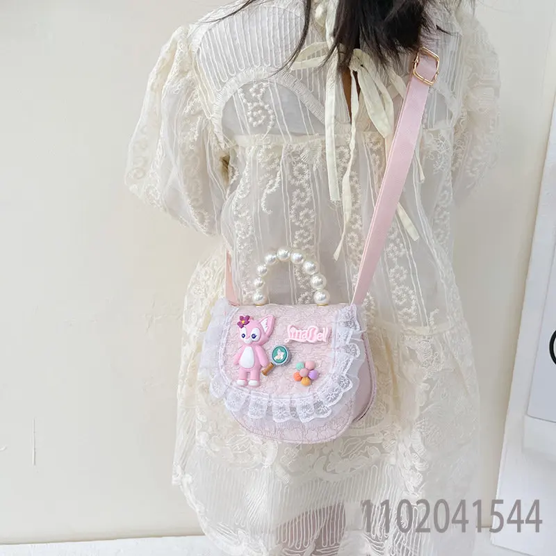 Disney Kids Crossbody Bag for Girl Lina Belle Shoulder Bag Cartoon Cute Multi-color Mini Bag for Children Birthday Holiday Gift