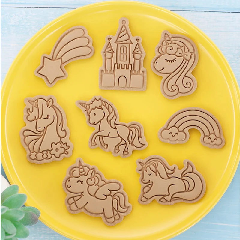 DIY формочка для печенья джунгли сафари животные Единорог тема печенье