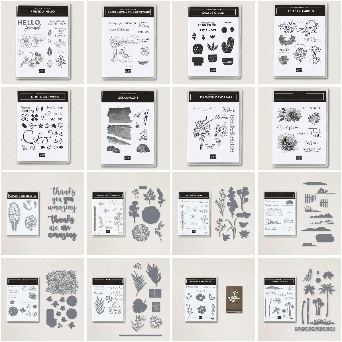 

A variety of plants Metal Cutting Dies and Stamps for 2023 Scrapbook Diary Decoration Embossing DIY Greeting