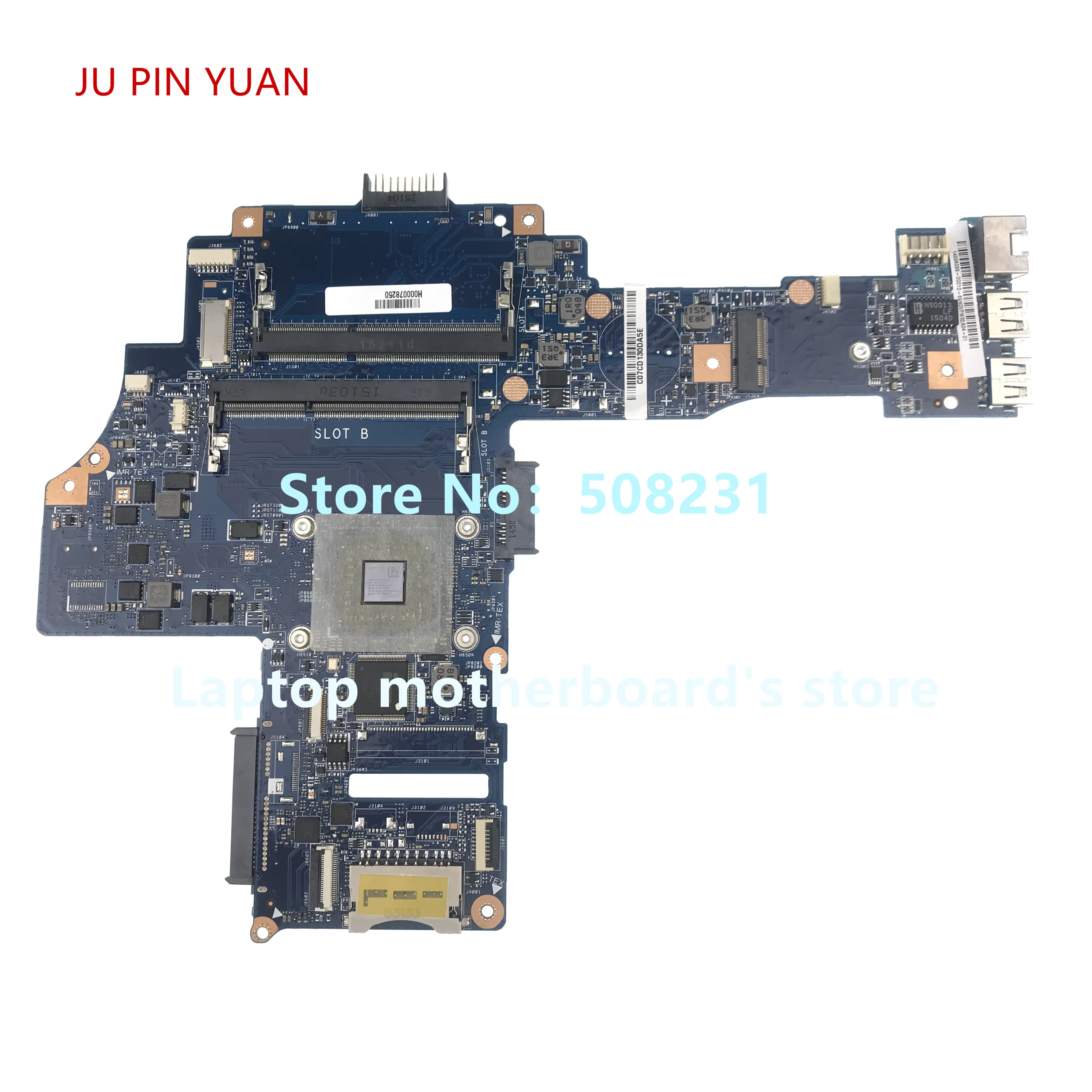 

H000078250 для Toshiba Satellite L40D-B L45D-B C40-B C45-B Материнская плата ноутбука CA10AN/AB полностью протестирована