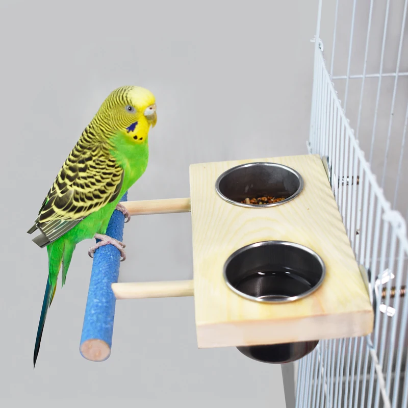 

Bird Stand Wood Stick Bird Feeder Bird Perch Bird Accessories Parrot Stand Accessories For Birds Cage Jaula Pajaro Bird Items