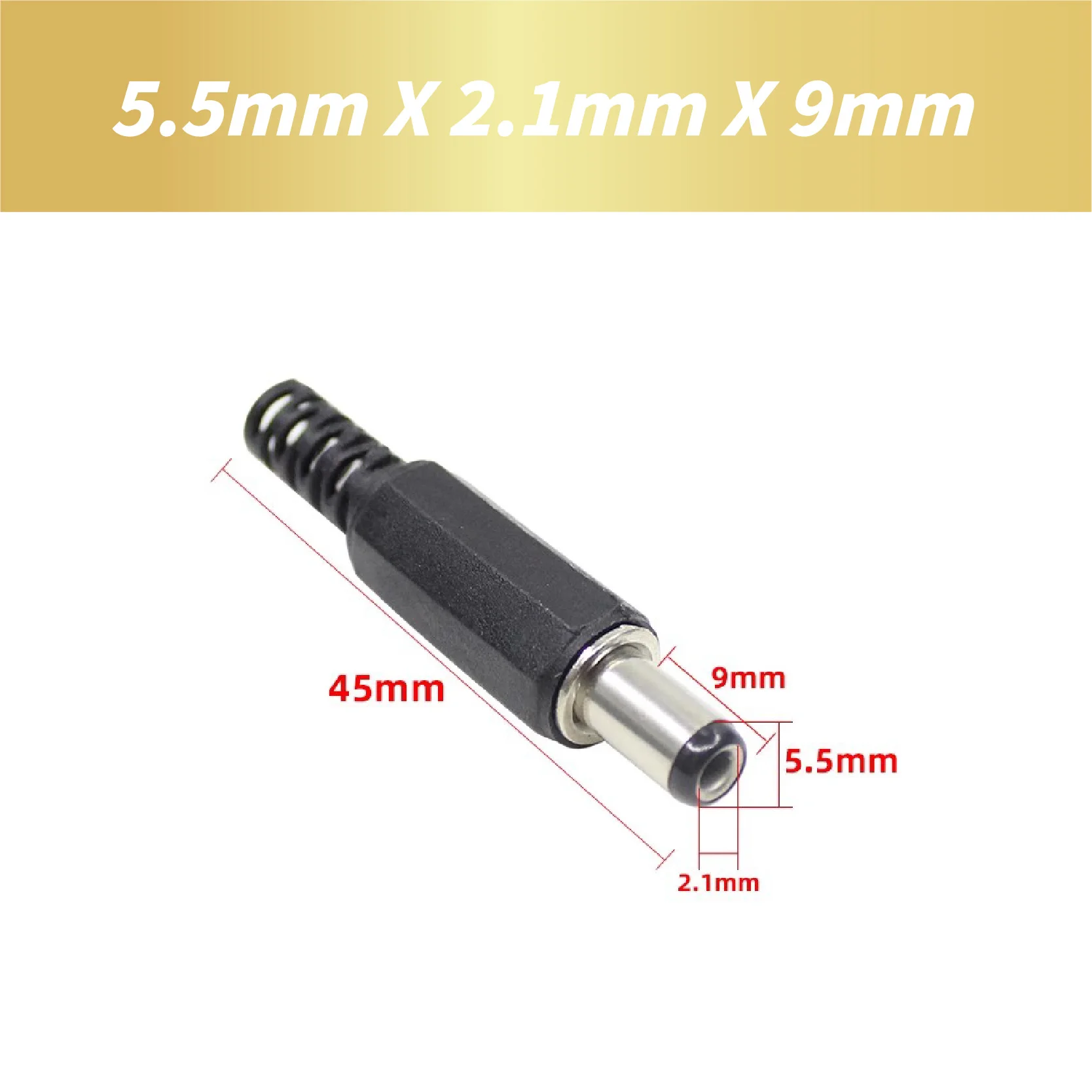 

Разъемы для пайки 5.5 мм x 2.5 мм и 5.5 мм x 2.1 мм