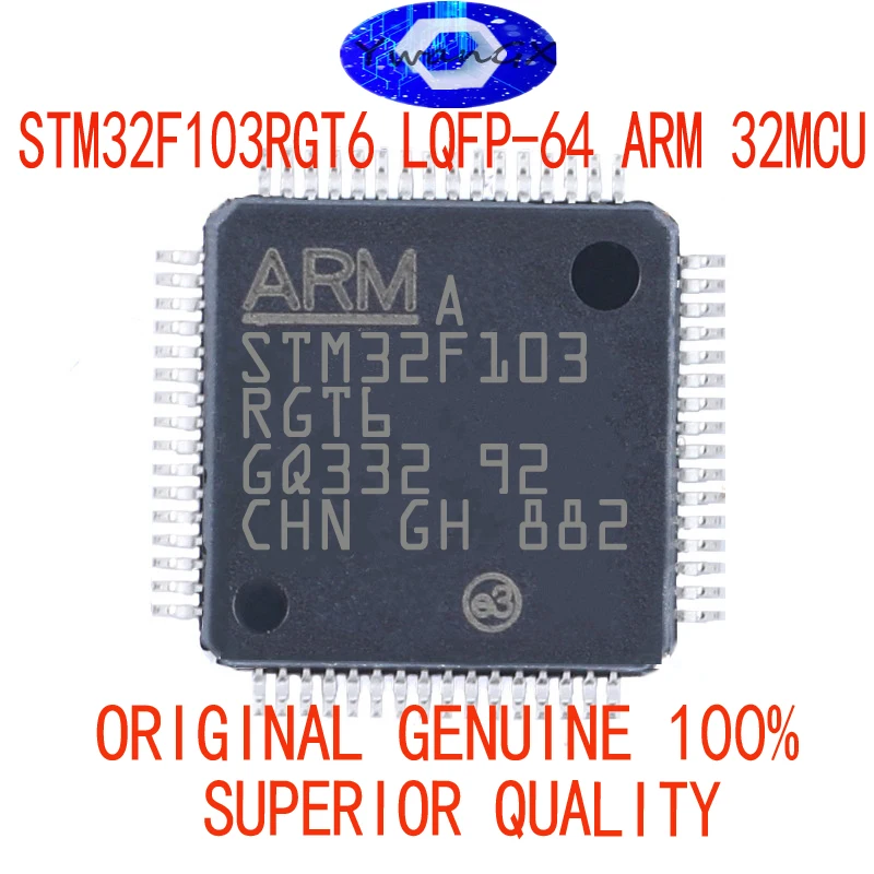 

Original genuine STM32F105RCT6 STM32F103RGT6 STM32F105R8T6 STM32F205RCT6 STM32F107RCT6 LQFP-64 ARM 32MCU