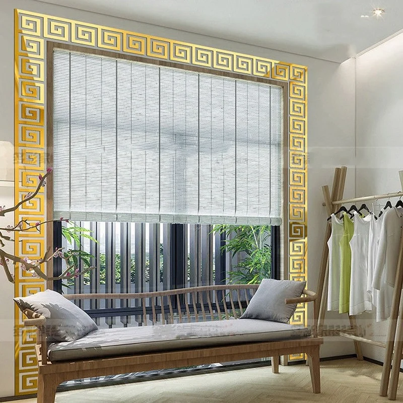 Линия талии акриловые зеркальные наклейки на стену домашний декор гостиная