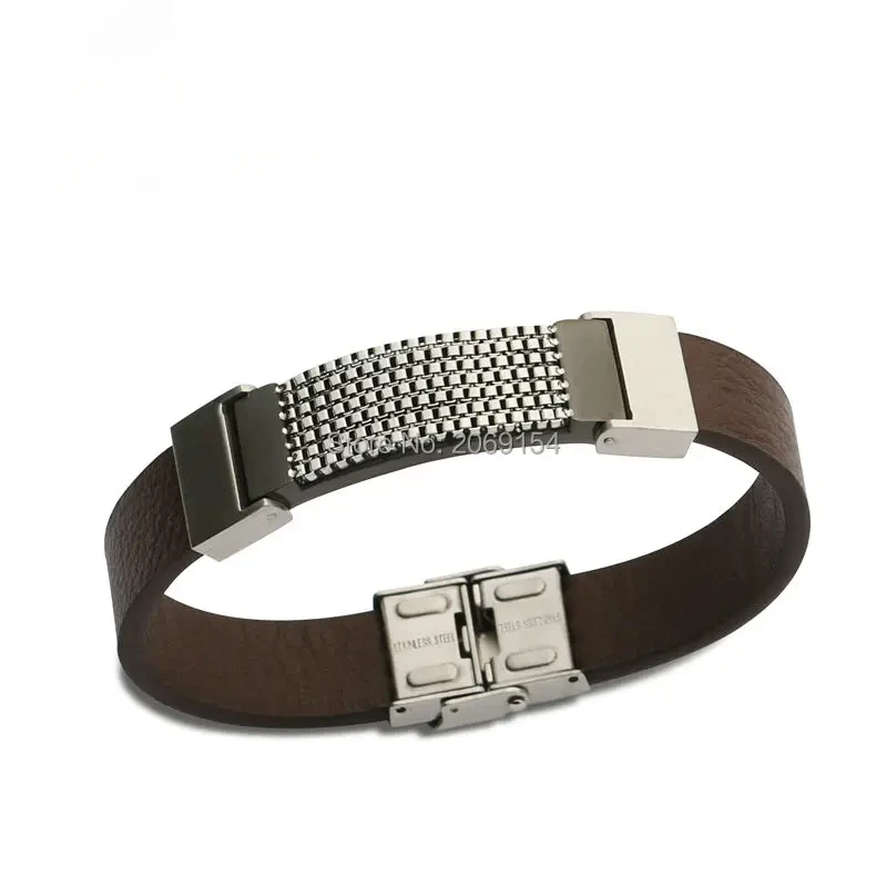 ROXI | Men амулеты кожаные браслеты. Украшения из нержавеющей стали в стиле хип-хоп 21