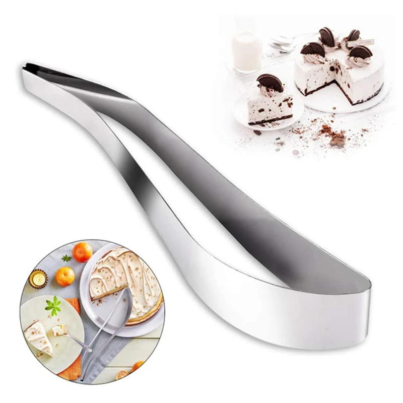 

Stainless Steel Cake Pie Cutter Cookie Slicer Fondant Cake Pie Knife Bread Pastry Pancake Divider Dessert Tools Kitchen Gadget