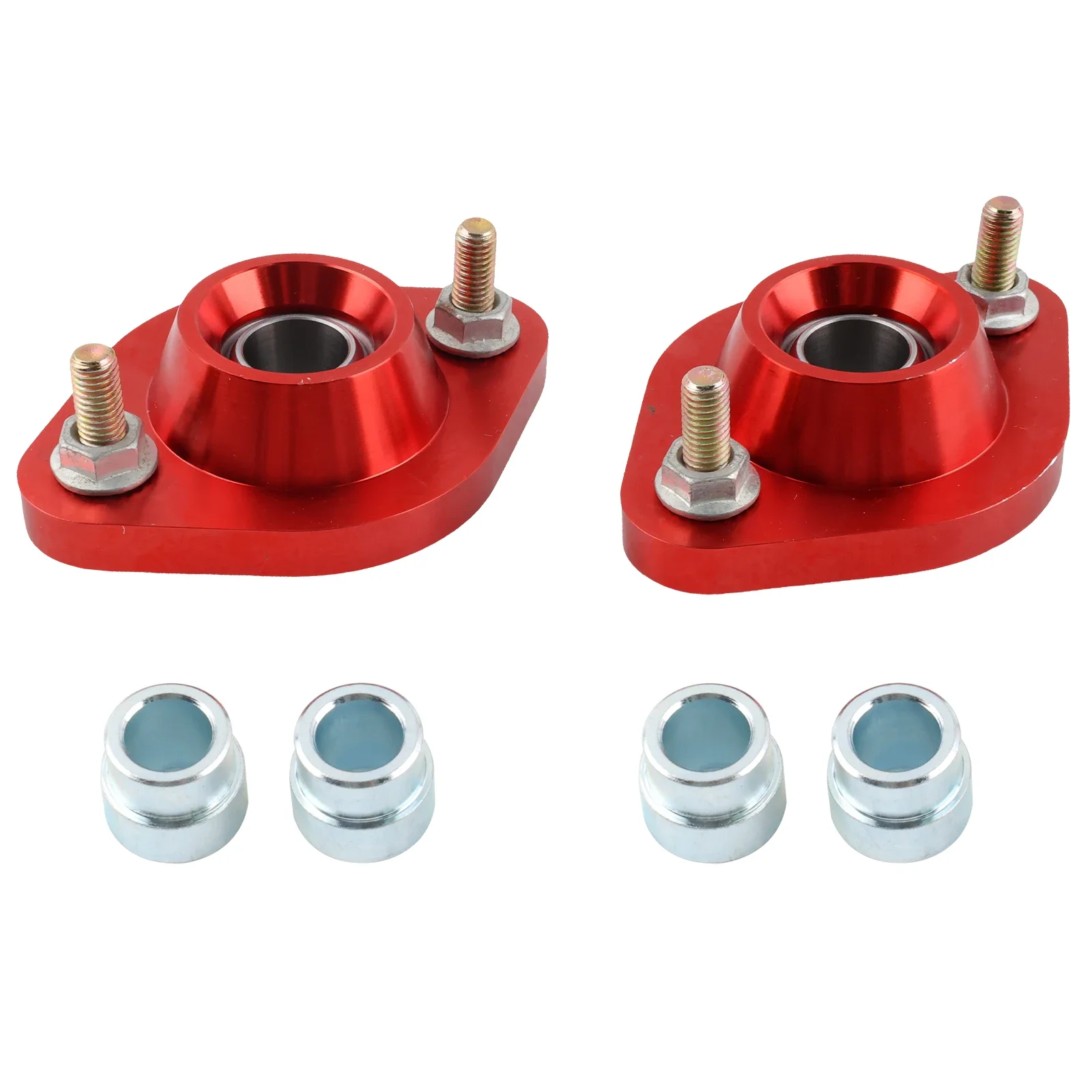 

Комплект верхних креплений серии 3, автомобильные амортизаторы, подушка, задние верхние пластины, подходят для BMW E30 E36 E46 (красный)