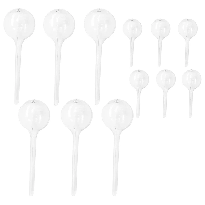 

12 Pack Automatic Watering Bulbs,Self-Watering Globes,Plastic Self Watering Bulbs For Indoor Outdoor Garden Plants