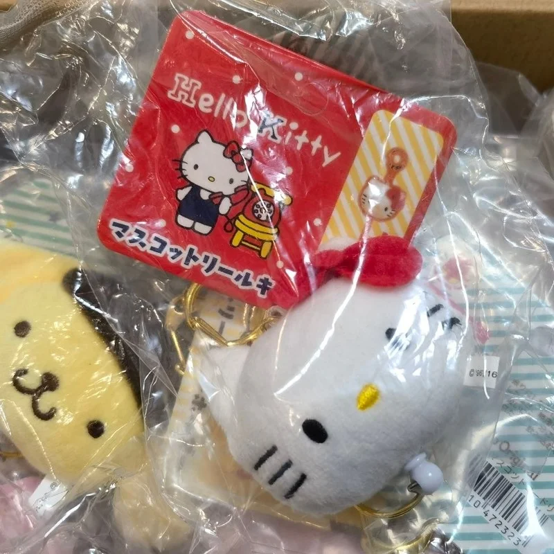 

Hello Kitty Anime Doll Sanrio Series Cinnamoroll Babycinnamoroll Melody Doll Fabric Pendant Keychain Girl Gift Toys