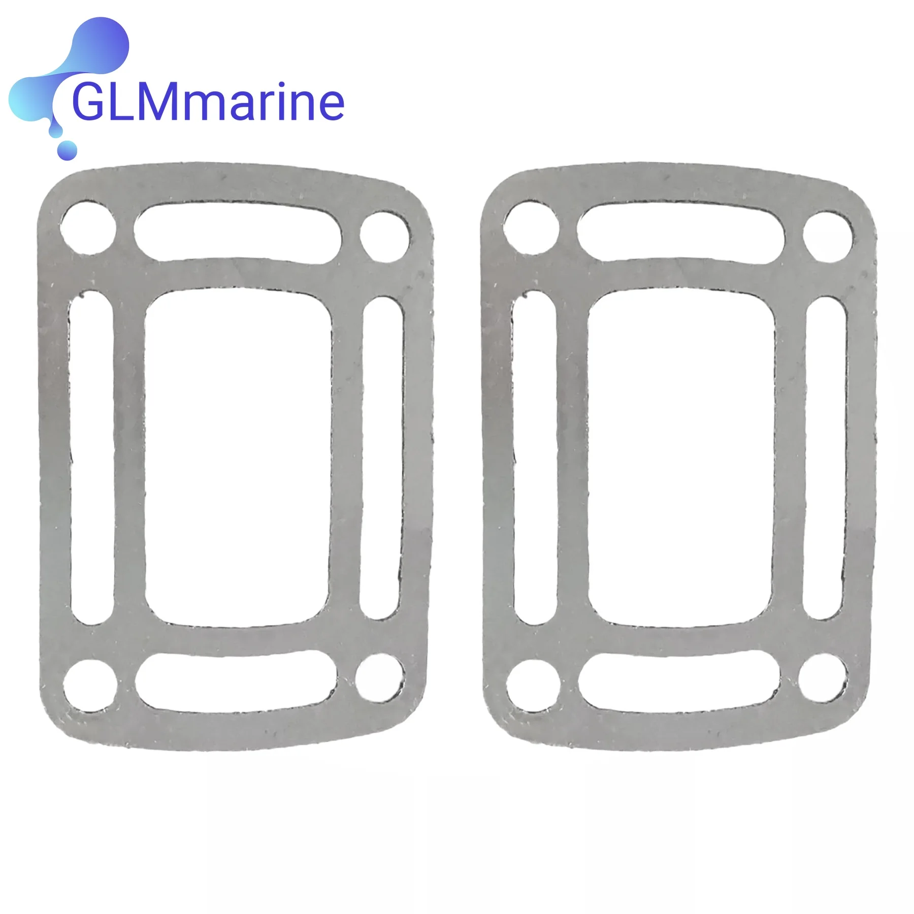 

2 шт. прокладка локтя выпускного коллектора для 3850496 3863191 Volvo Penta OMC Cobra 4,3 5,0 5,7 л