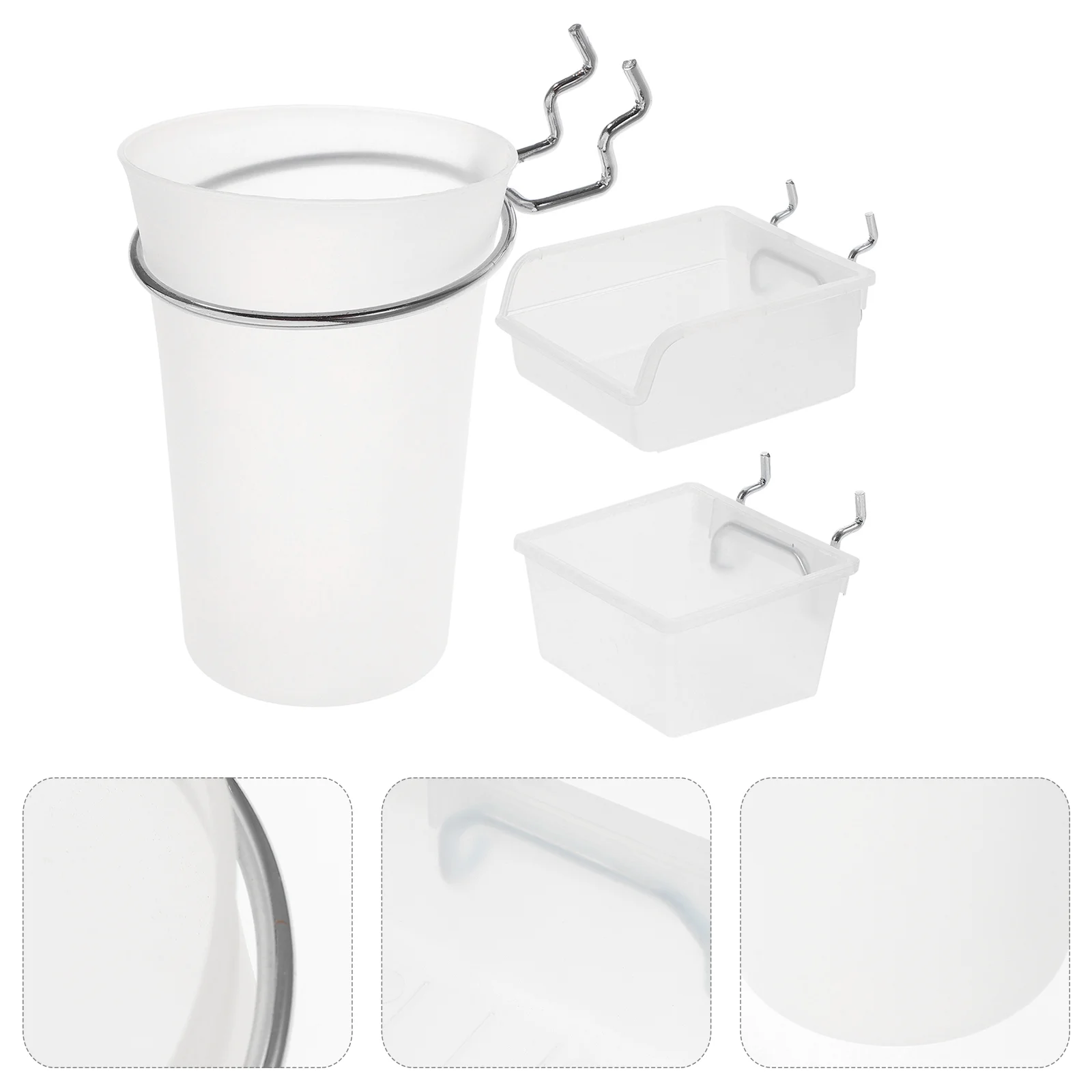 

Parts Storage Hooks Accessories Peg Board Organizer Tool Storage Wall Pegs Control Garage Utility Baskets