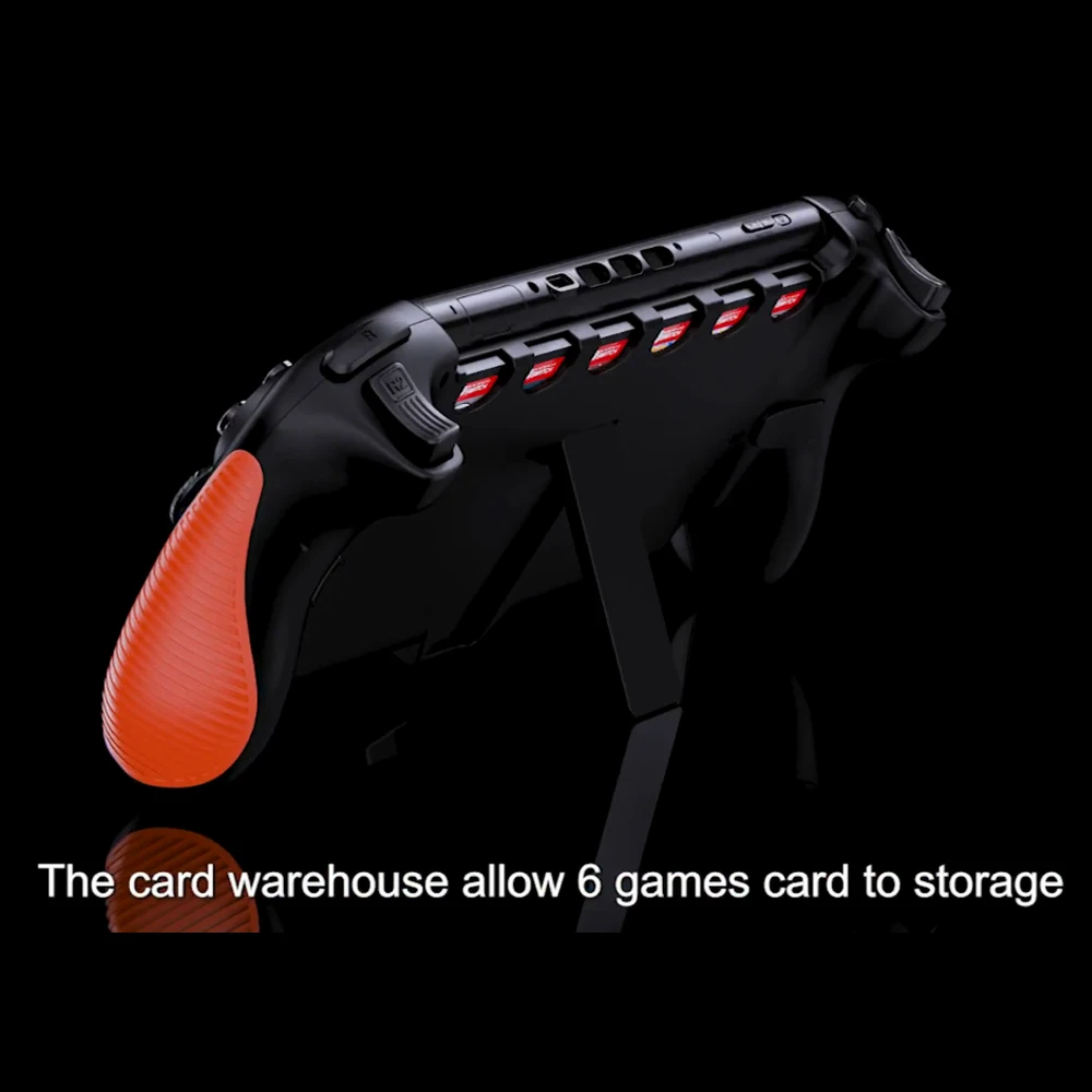 Фото Проводной игровой контроллер для Switch 2 – Aounion STK-7067 с джойстиком Hall, RGB-подсветкой, программированием макросов и хранилищем для игровых карт №4