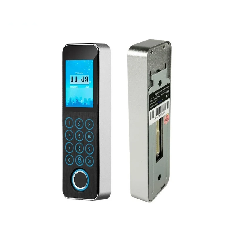 IP66 waterproof password / fingerprint / card swiping access control machine all in one attendance machine enlarge