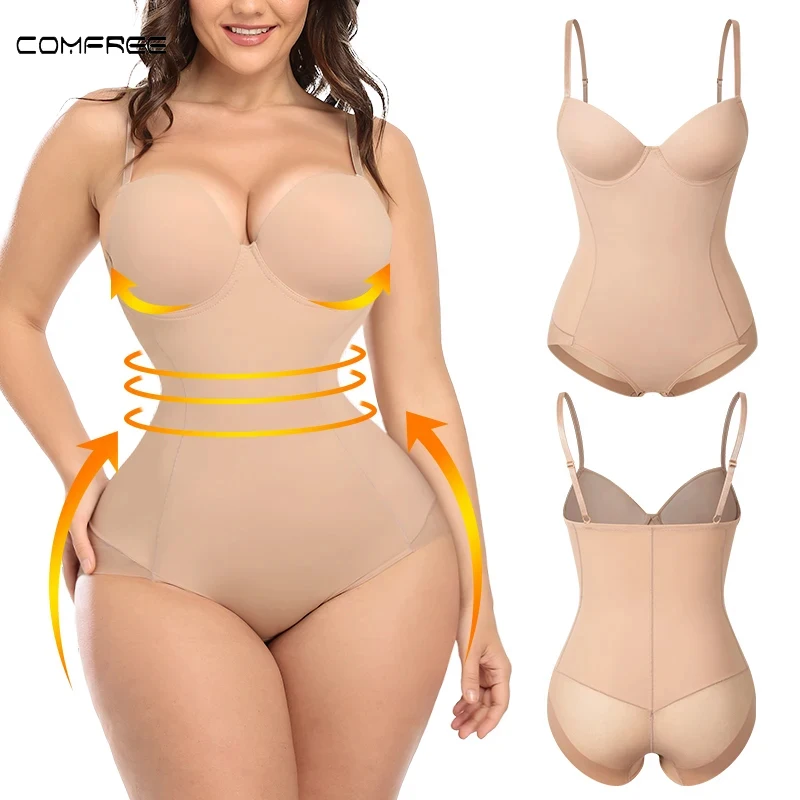 Женское боди с контролем живота Корректирующее белье Тренажер для талии