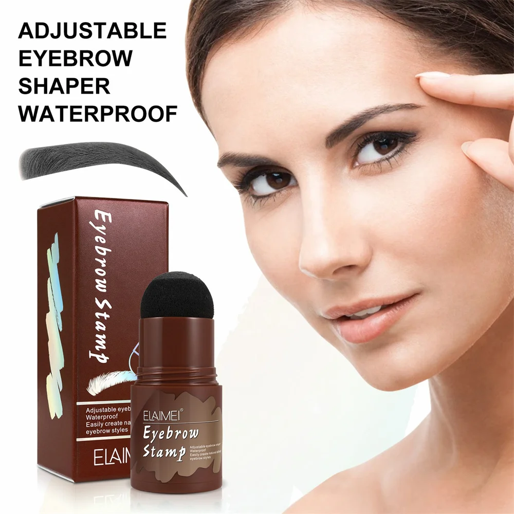 

13Pcs/Set Eyebrow Powder Stick Easy To Color Natural Eyebrow Print Thrush Template Eyebrow Powder Stamp Set Four Color Optional