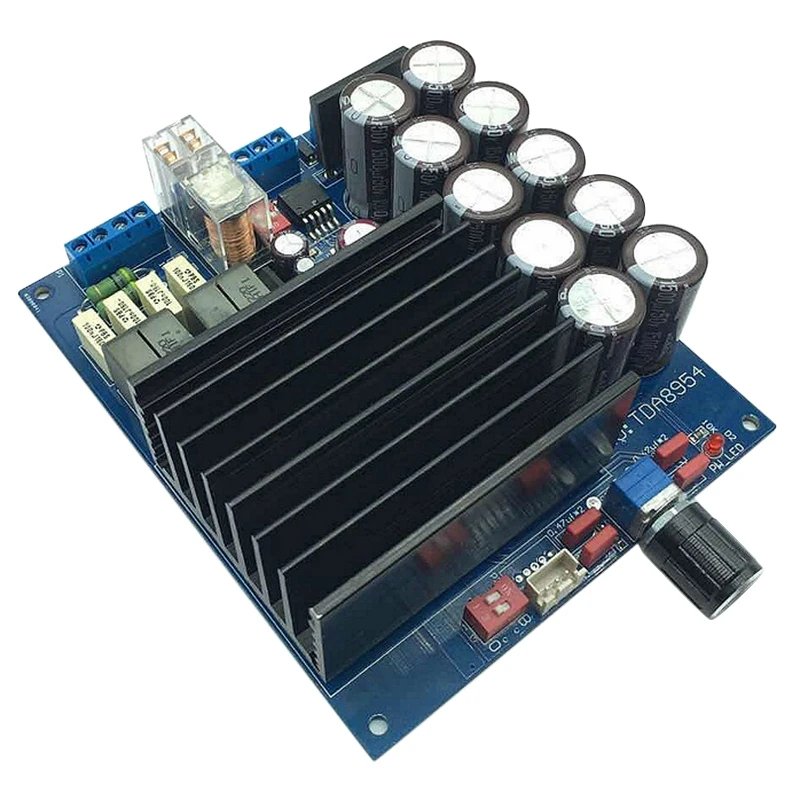 

AYHF-Tda8954th Digital Power Amplifier Board 210W+210W High-Power Class D Hifi Fever Digital Audio Power Amplifier Board