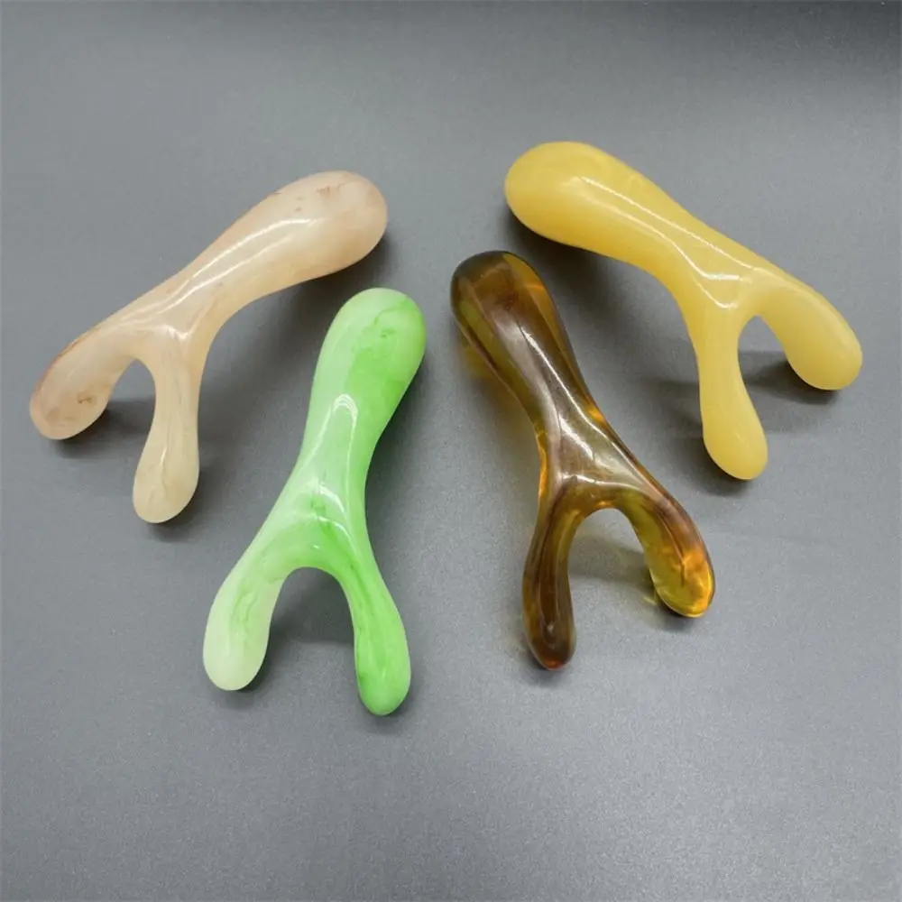 Инструмент для подтяжки носа полимерный Массажер акупунктура Y-образный скребок