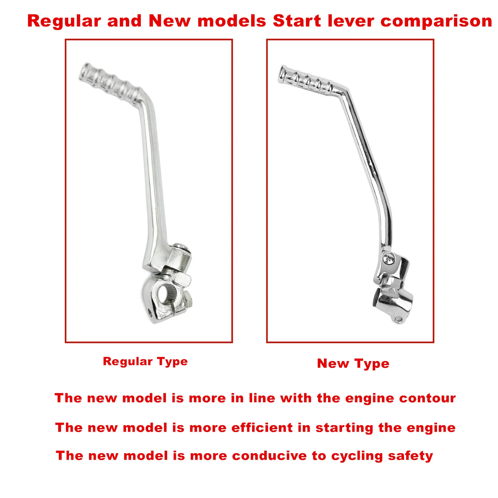 Кованый 13 мм рычаг старта мотоцикла для Scorpa 250F ZongShen140cc 150cc 160cc Apollo150cc 250cc Sherco Kayo ESB