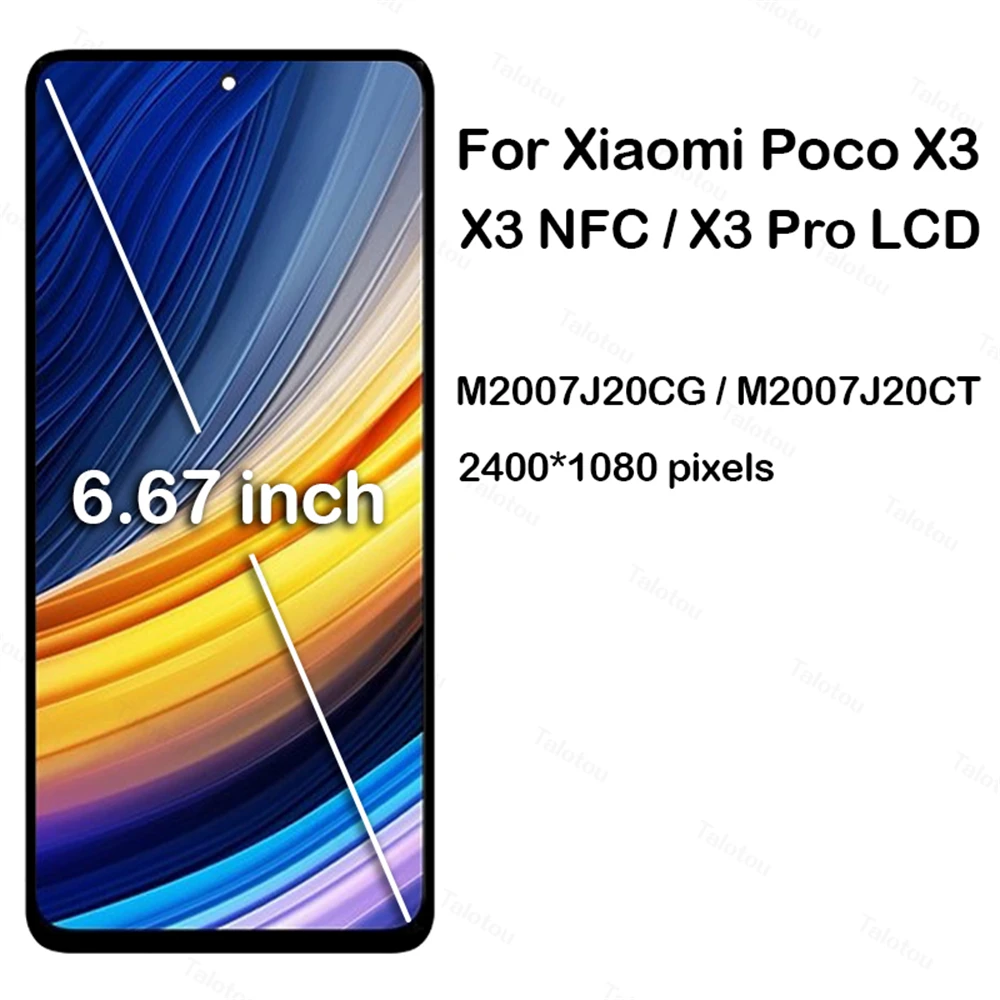 Poco x6 pro дисплей