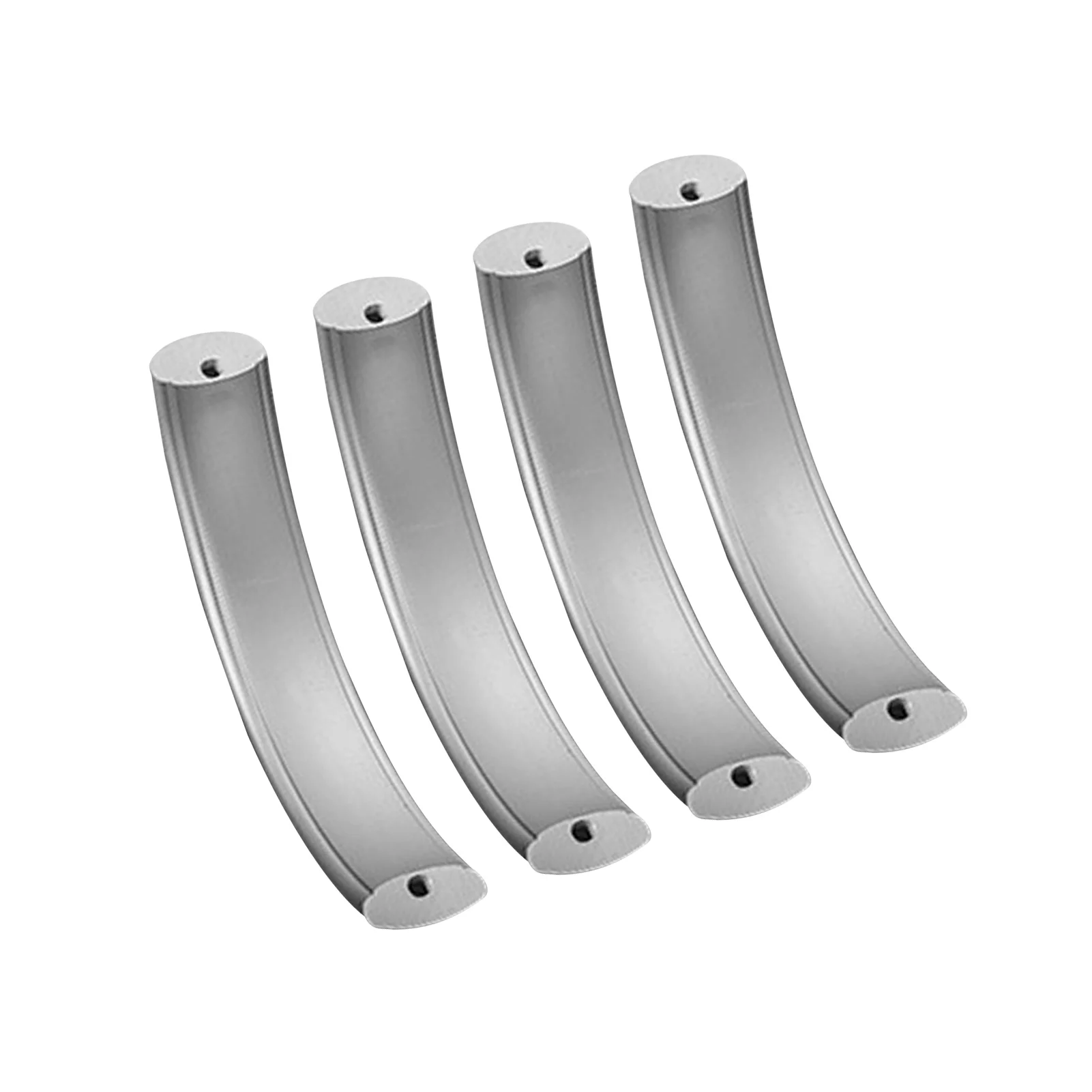 

Barrel Cabinet Handles Silver Brushed Nickel Furniture Pulls Cabinets Door Dresser Drawer Vanity Closet Set Of 4 Rust-Proof