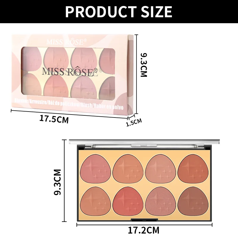 

Eye Shadow Palette Matte Pearl Blush Eye Shadow Highlight Repair Volume One Plate Makeup Cosmetics New