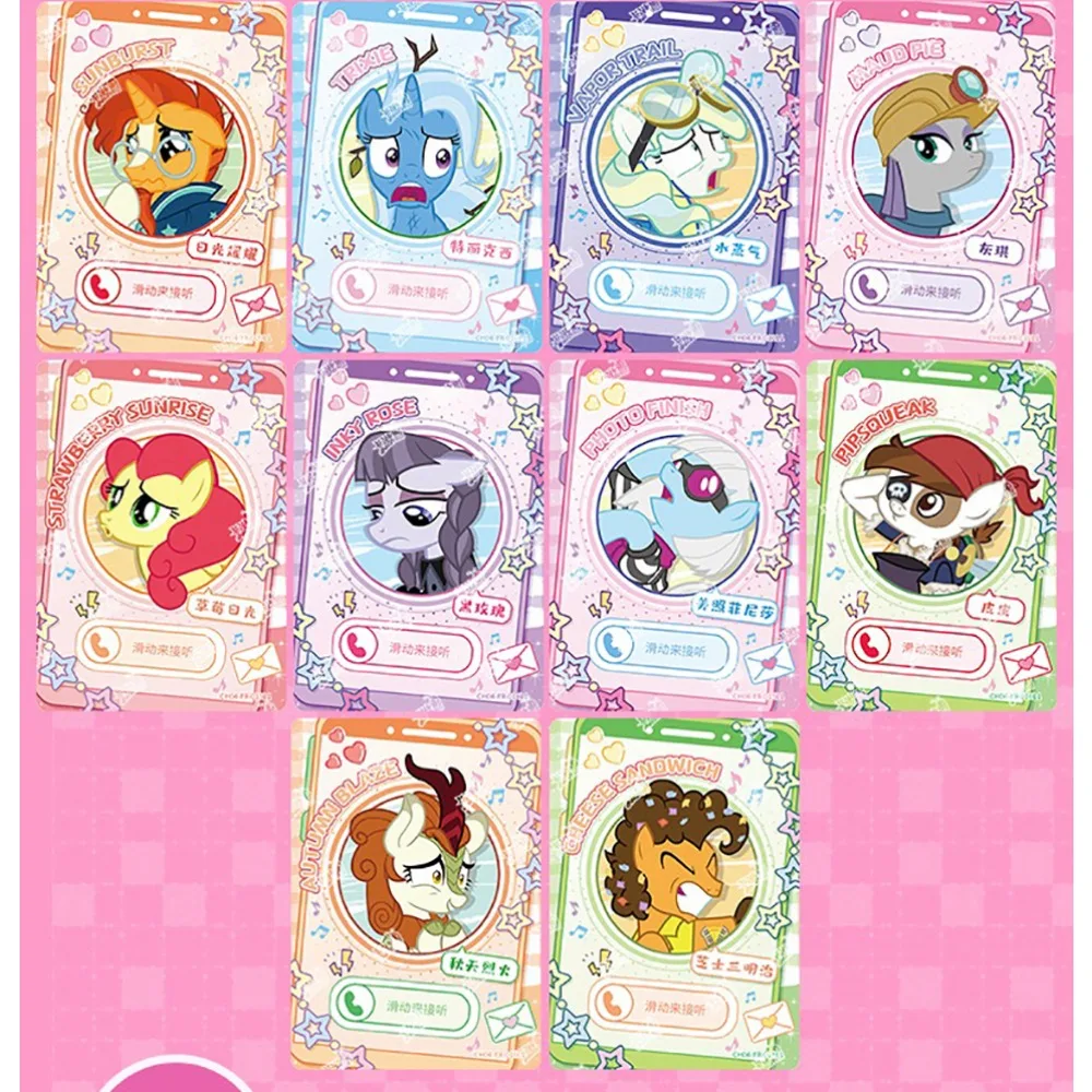 Подлинная карта Kayou My Little Pony для детей Rainbow Dash Twilight Sparkle Apple Jack Limited коллекционная