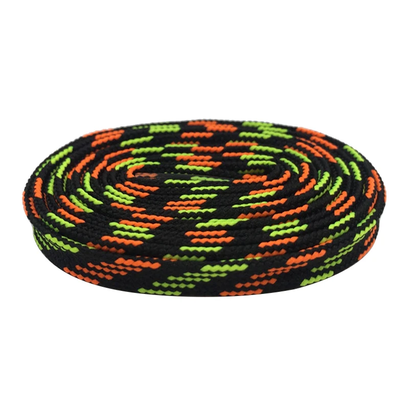 

Weiou Stylish Premium Polyester Business Shoe Laces Amazing Sneaker Coloured Shoelaces Replacement Athletic Shoes Drop Shipping