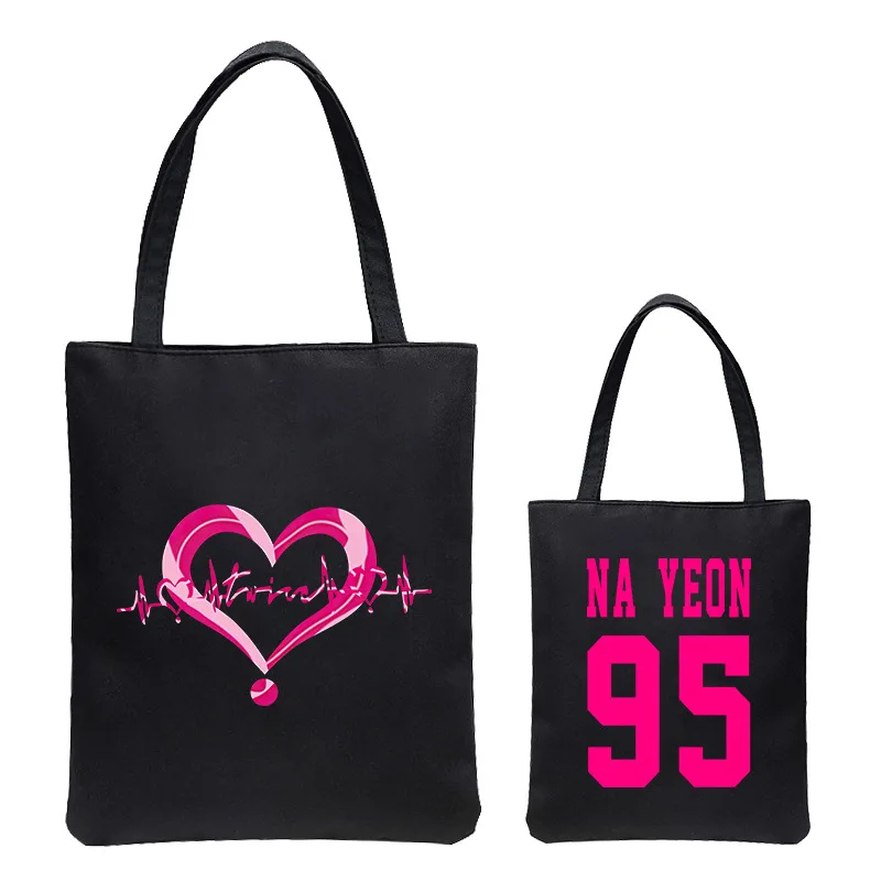 Холщовая Сумка-тоут Kpop с двумя ручками альбом 4th WORLD TOUR Ⅲ сумка на плечо сердечком
