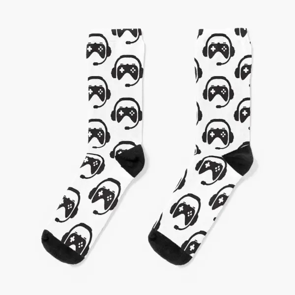 

Забавный подарок для всех геймеров и гинеров, удобные милые осенние хлопковые дышащие женские спортивные мужские короткие носки