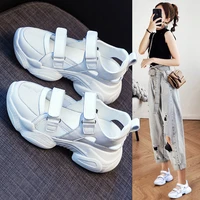 sandals women 2022 new summer thick soled non slip wear resisting tide sandals breathable all match hollow sandalias de mujer