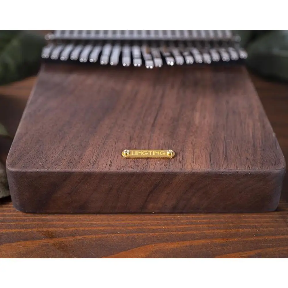 2022 Walnut 21-tone Kalimba Thumb Piano Portable Finger Pianos Keyboard Musical Instruments enlarge