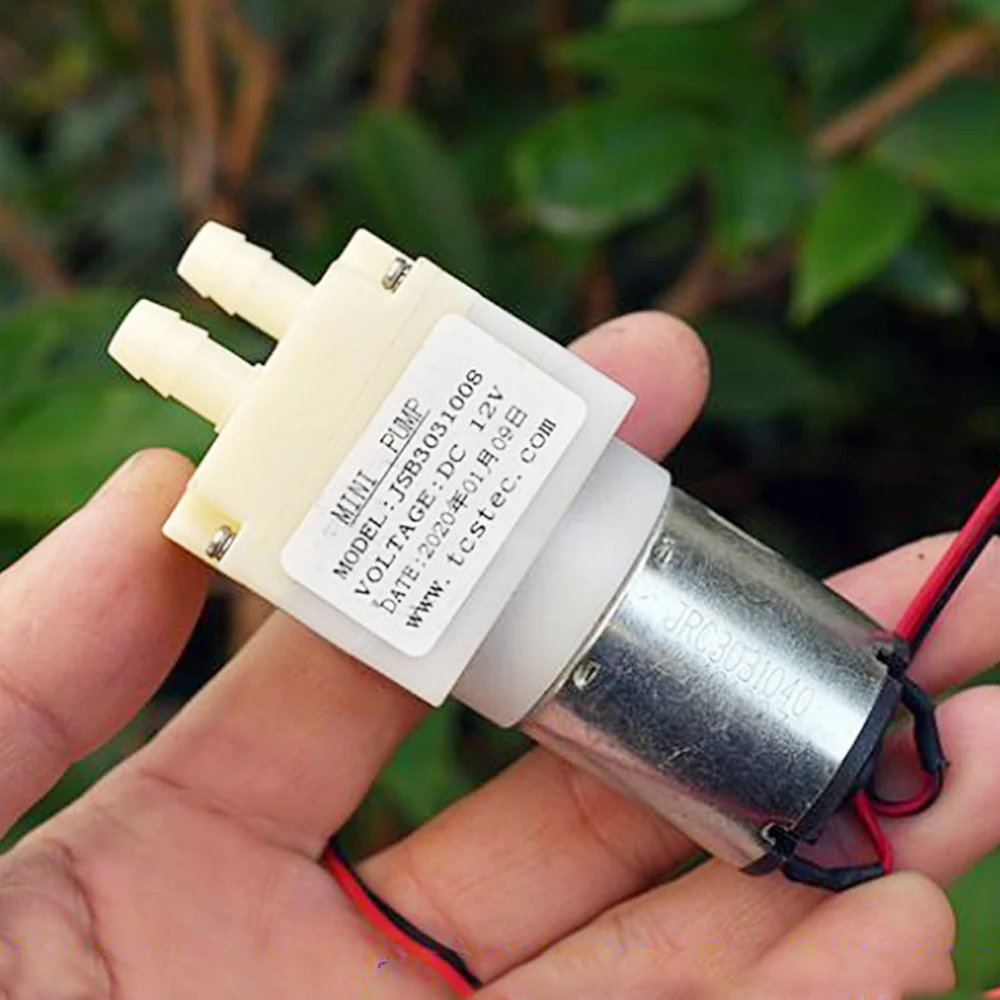 

Small 5280 Water Pump with DC Motor DC 6-12V Large Water Flow Electric Self-priming Pump for Drinking Mini Diaphragm Vacuum Pump