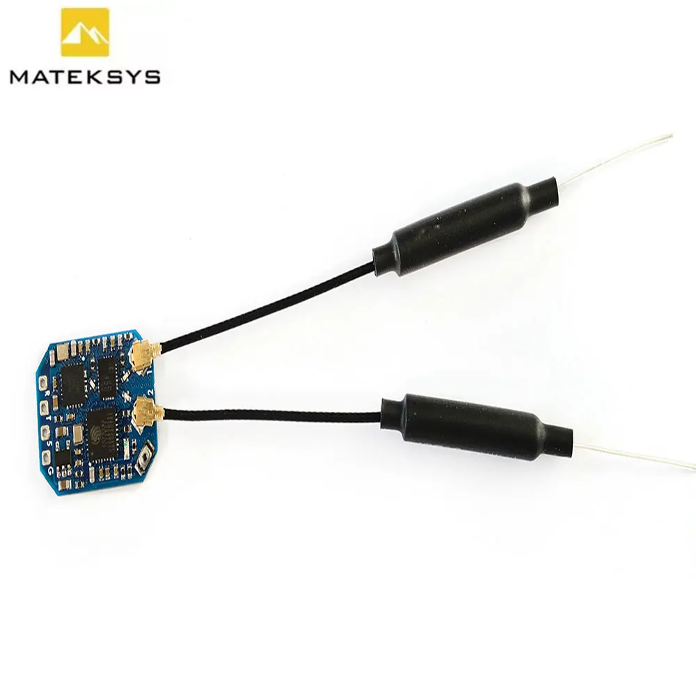 Приемник MATEK R24D R24S ELRS 2 4G ExpressLRS CRSF для радиоуправляемых FPV гоночных мини-дронов