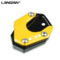 for honda cbr500r cb500f cb500x cb300r cb400x cbr650r cb650r kickstand plate foot side stand enlarger extension support pad