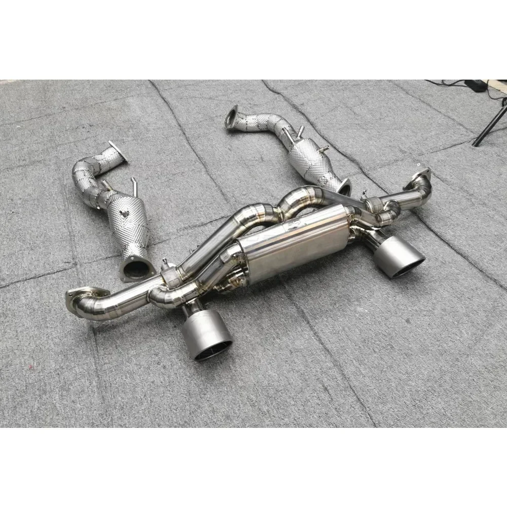 Для Porsche 718 SD из нержавеющей стали/титана Cat заднее выхлопное устройство выхлопная