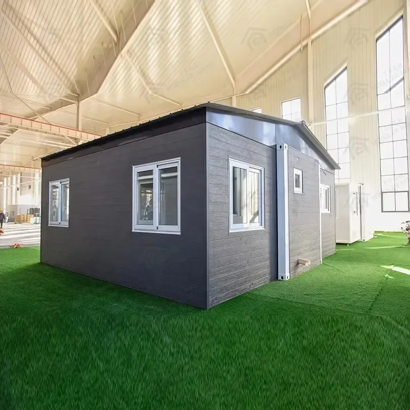 Модульные контейнерные дома с туалетом и ванной крошечный модульный дом Мини Дом