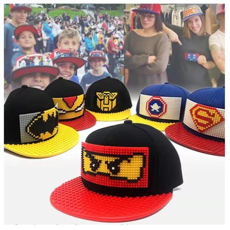 Новый индивидуальный конструктор сделай сам сборная Кепка для взрослых и детей