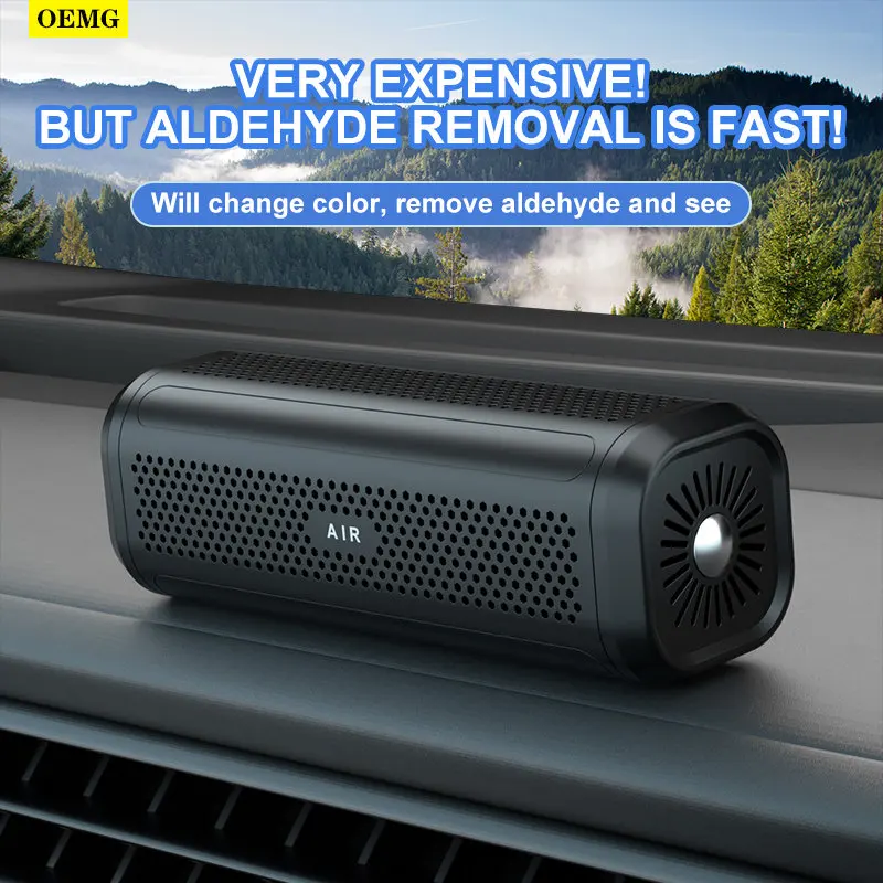 

Car Air Purifier Odor Remove Odors Sterilization Air Purifier Activated Carbon Formaldehyde Removal For New Car&Home