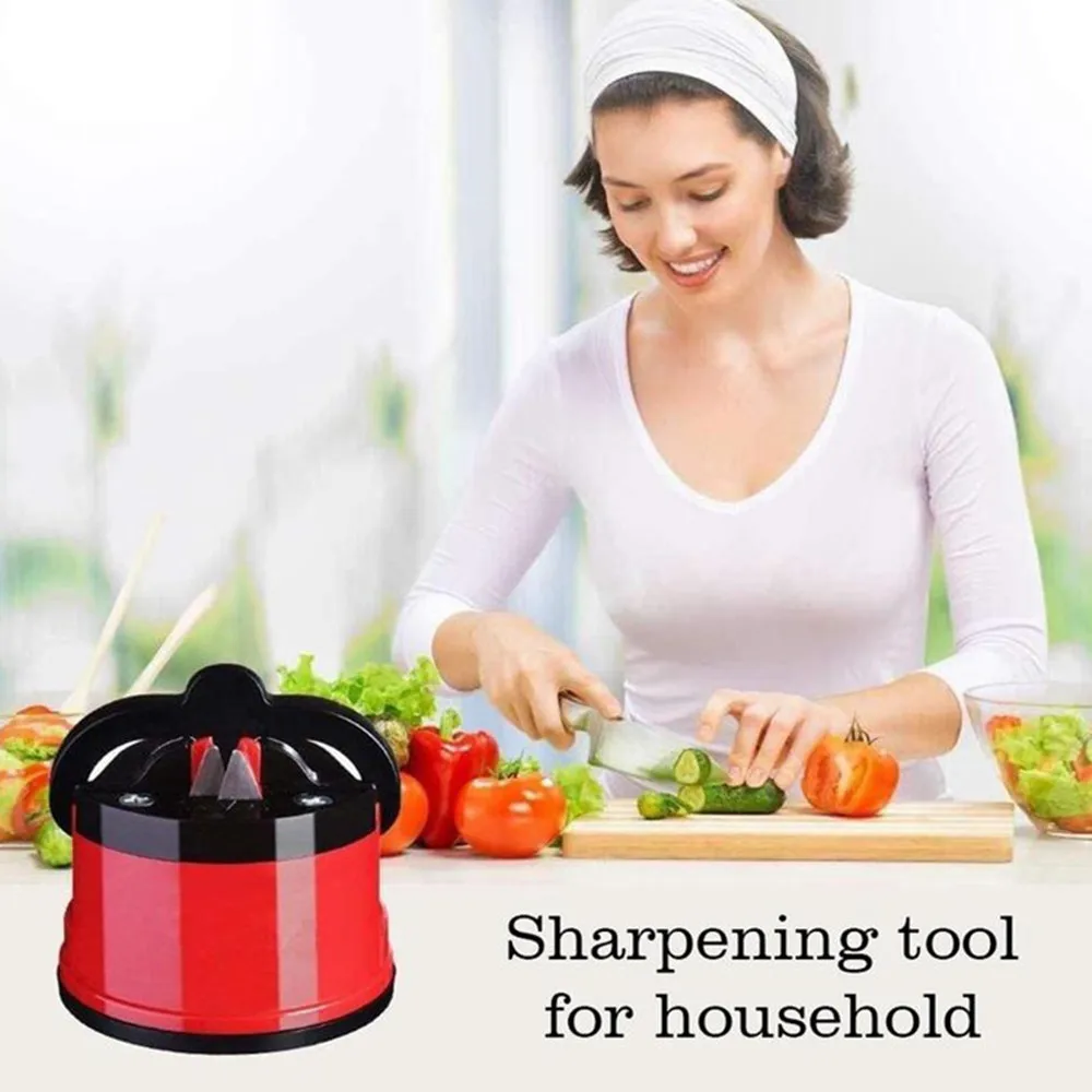 

Knife Sharpener Sharpening Tool Easy and Safe To Sharpens Kitchen Chef Knives Damascus Knives Sharpener Suction Kitchen Gadgets