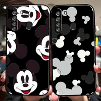 disney mickey mouse phone case for samsung galaxy a01 a02 a10 a10s a31 a22 a20 4g 5g funda silicone cover liquid silicon back