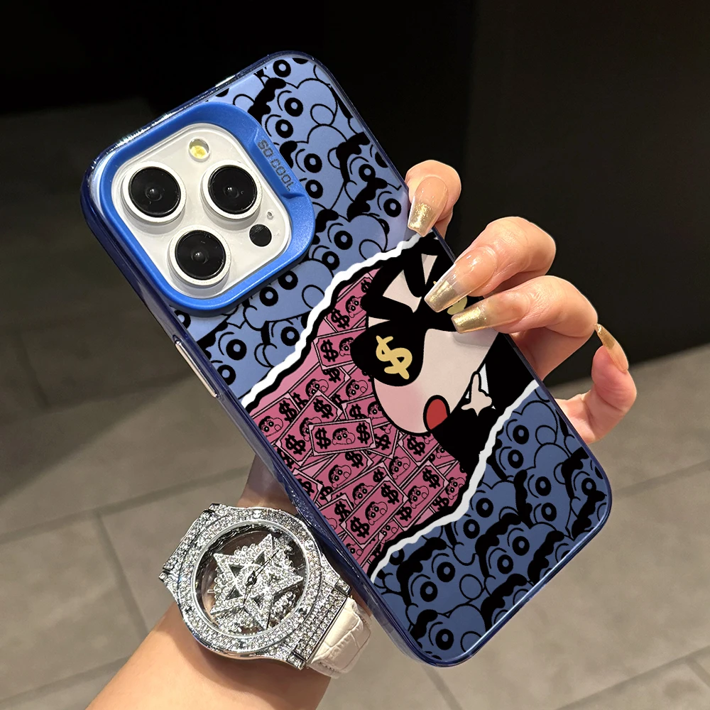 C-Crayons Cartoon Shin-chans Phone Case for Samsung Galaxy A55 A54 A53 A52 A51 A50 A35 A34 A33 A30 A25 A23 A22 A16 4G 5G Cover