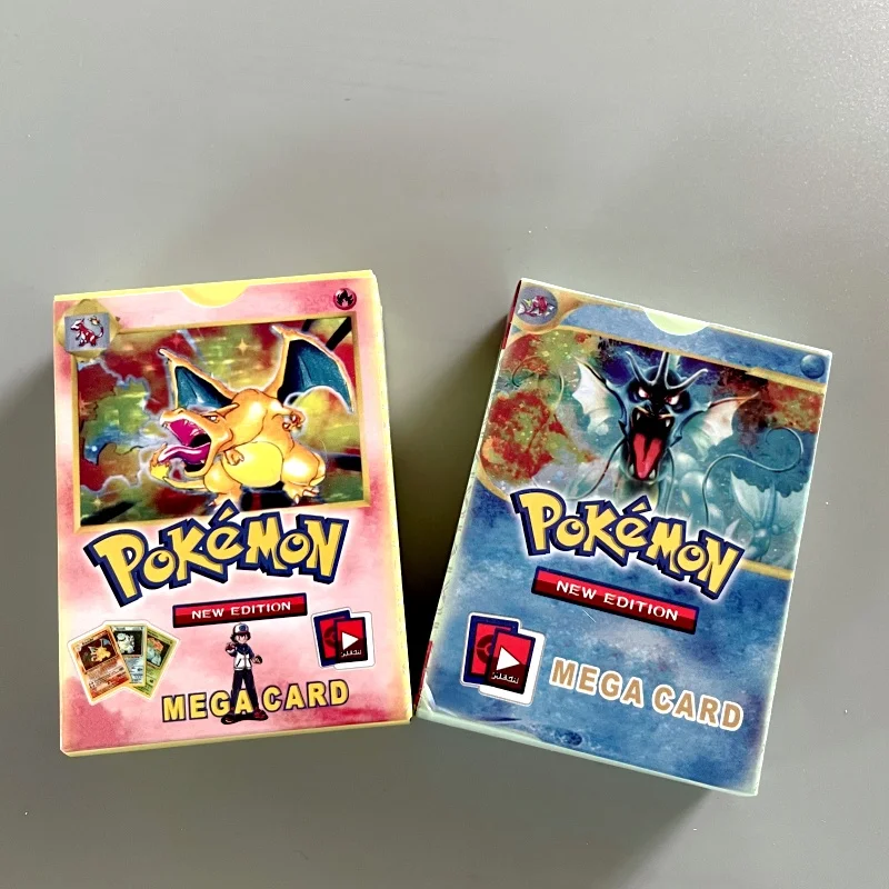 Фото Новый Pokemon 54 шт. карты MEGA/коробка английские блестящие энергетические боевые игрушки коллекционная карточная игра для детей подарок для мальчиков №2