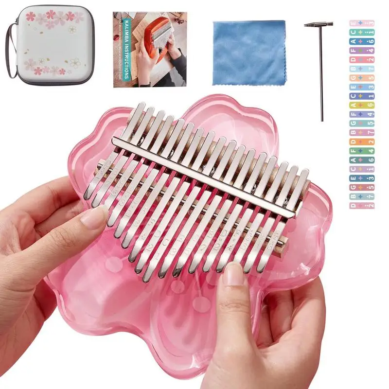 

Пианино для большого пальца, портативное 2,4-клавишное пианино для пальцев, инструмент для пианино для пальцев с мелодией, обучение для детей...